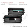 Compatible HP CF258A 58A Toner Cartridge -2 Pack