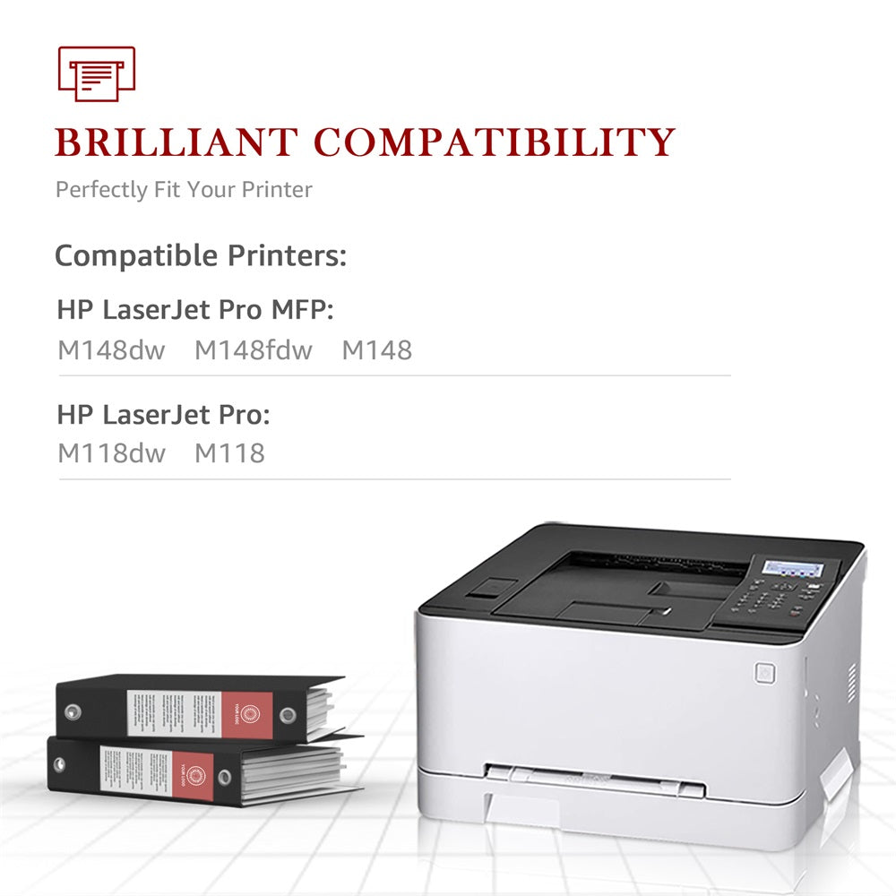 Compatible HP CF294A 94A Black Toner Cartridge- 1 Pack