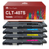 Compatible Samsung CLT-407S Toner Cartridges - 4 Pack