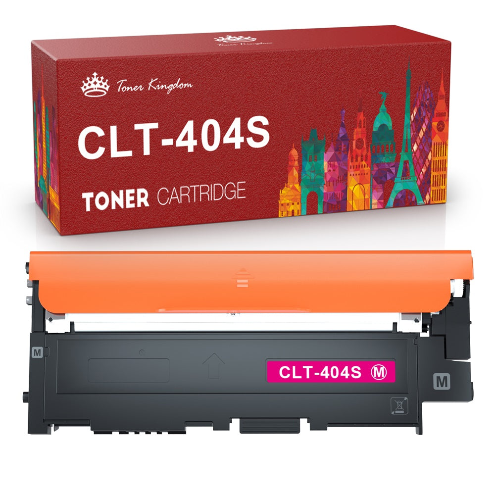 Compatible Samsung CLT-M404S Magenta Toner Cartridges - 1 Pack