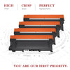 Compatible Brother TN450 TN420 High Yield Toner Cartridge -4 Pack