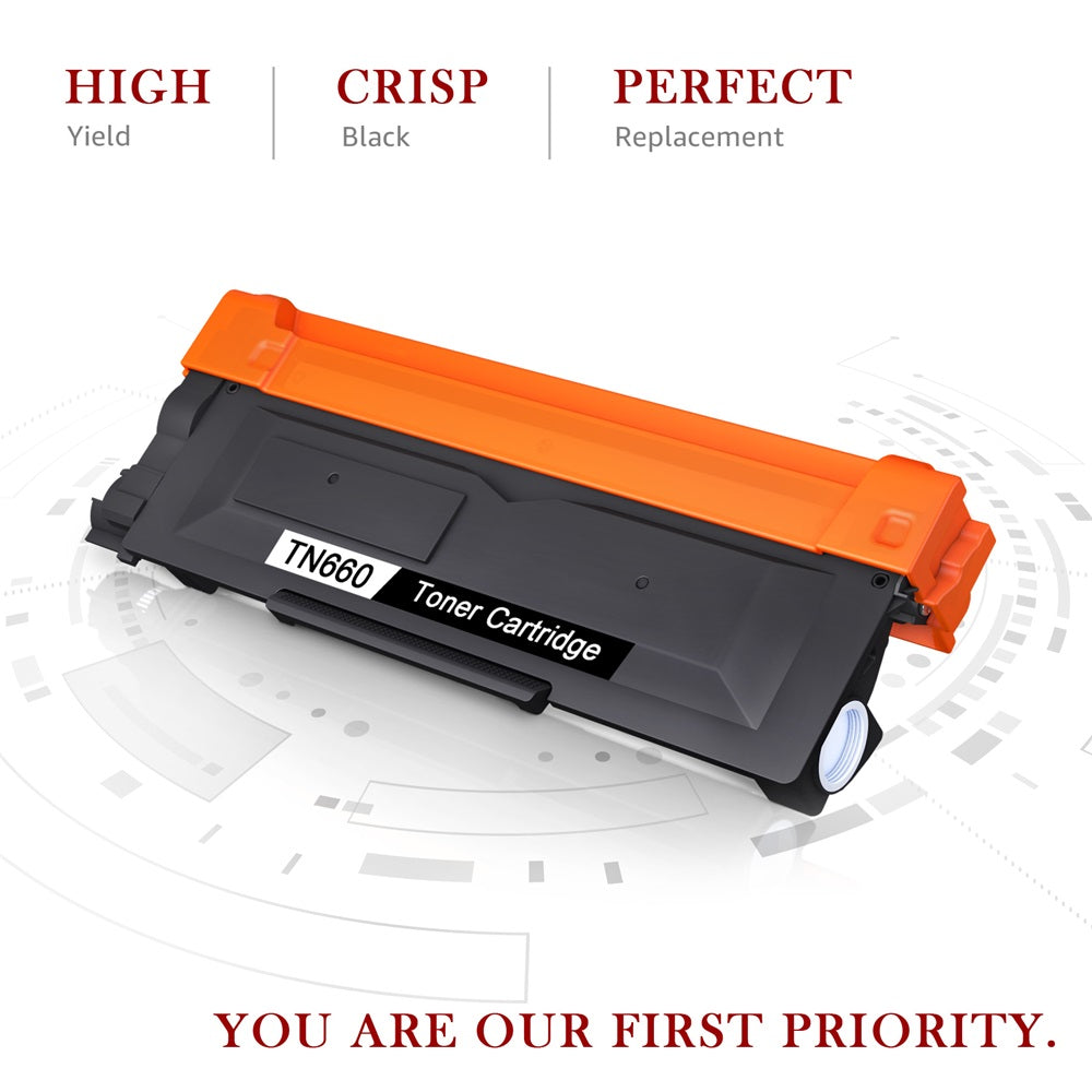 Compatible Brother TN630 TN-660 Toner Cartridge -1 Pack