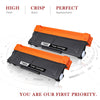 Compatible Brother TN630 TN-660 Toner Cartridge -2 Pack