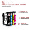 Epson 702XL T702XL Remanufactured Ink Cartridge - 4 Pack