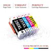 Compatible Canon PGI-250XL CLI-251XL Ink Cartridge -5 Pack