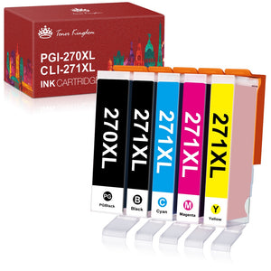 Compatible Canon PGI-270XL CLI-271XL Ink Cartridge -5 Pack