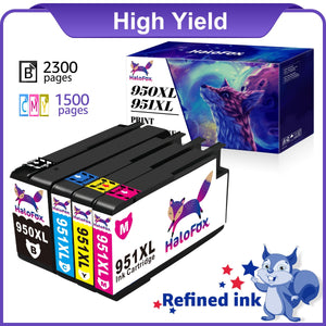 Halofox 950xl and 951 Combo Pack (4 Pack)