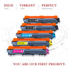 Compatible Brother TN221 TN225 High Yield Toner Cartridges - 5 Pack