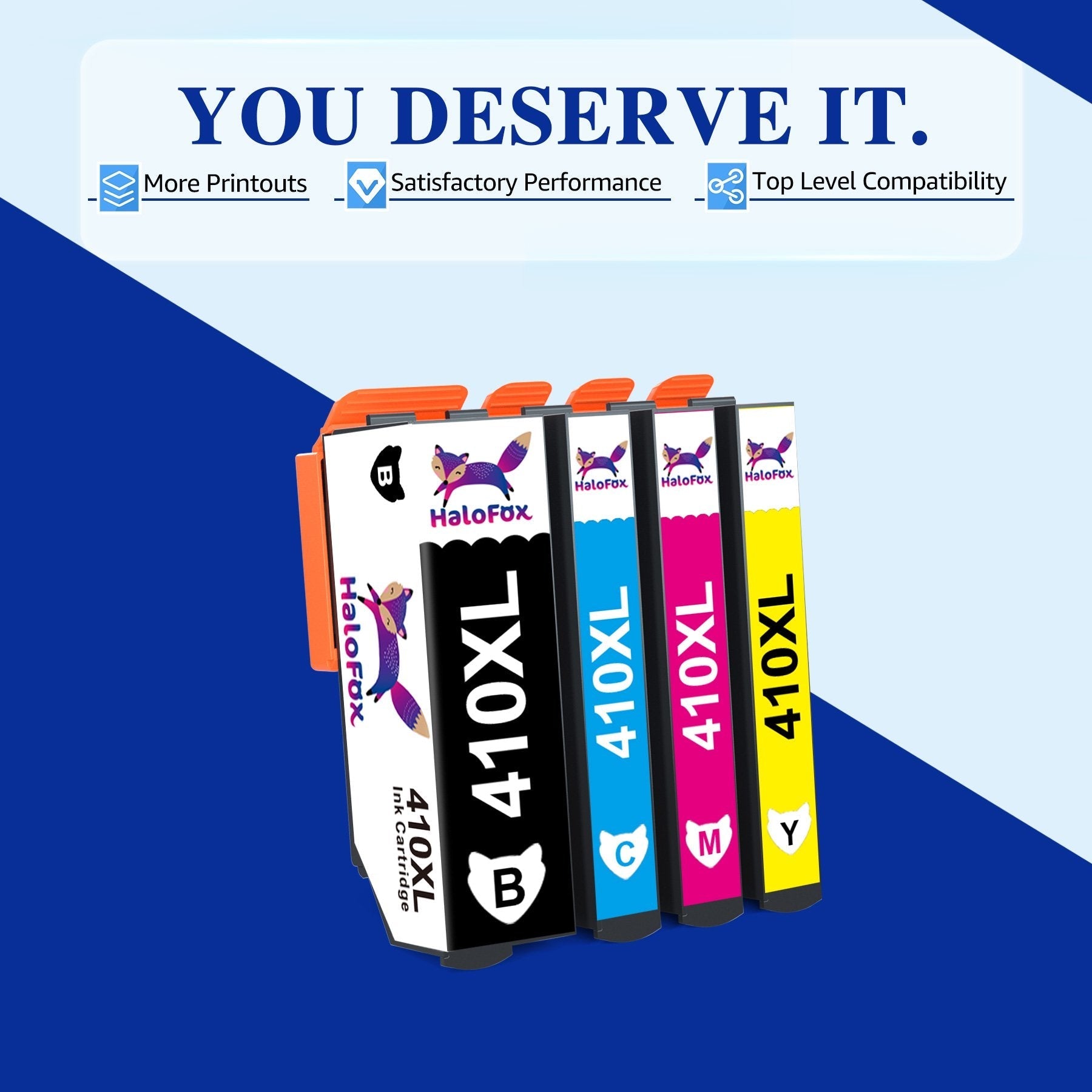 410XL Ink Cartridges Replacement for Epson Expression( 10 Pack)