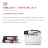 Compatible HP 05X CE505X Black Toner Cartridge - 2 Pack