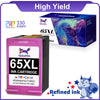Halofox 65XL Ink Replacement for HP 65 Ink Cartridge