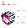 Brother LC3013 LC3011 XL Compatible Ink Cartridges-4 pack